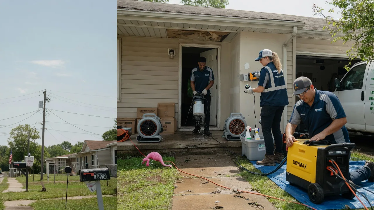 Storm Damage Water Removal in Ideal, SD near me